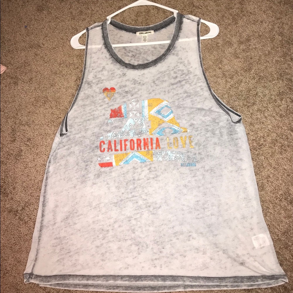 Billabong tank top- size Large